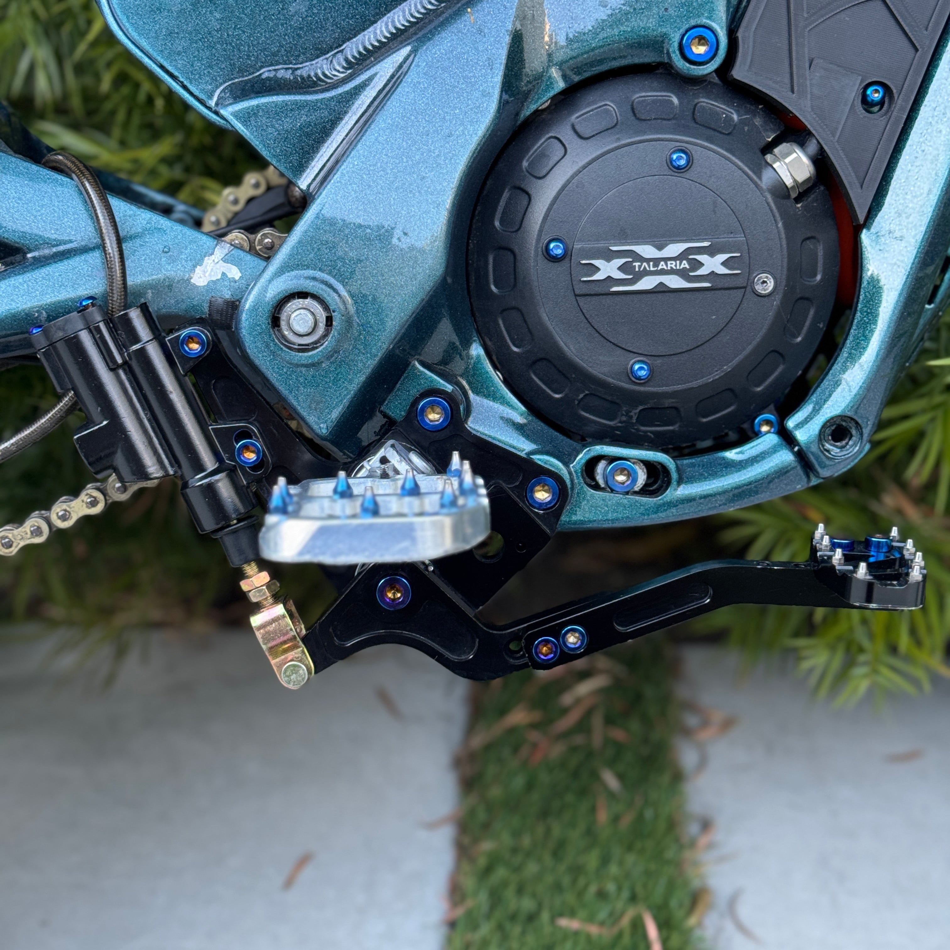 Foot Brake Titanium Bolt Kit