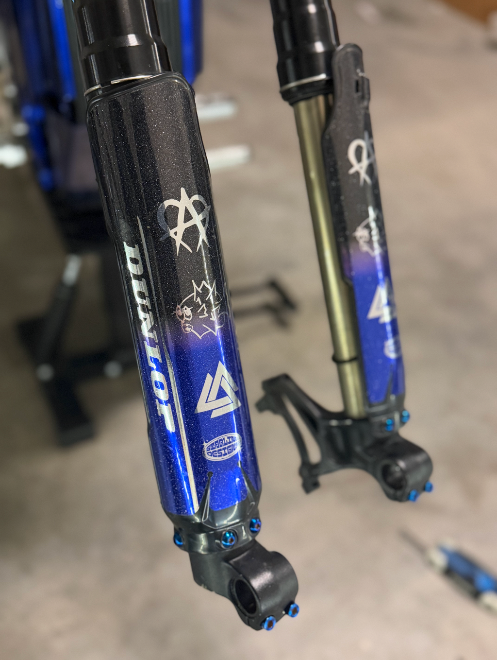 All Emoto Fork Guard Titanium bolts (set of 6)