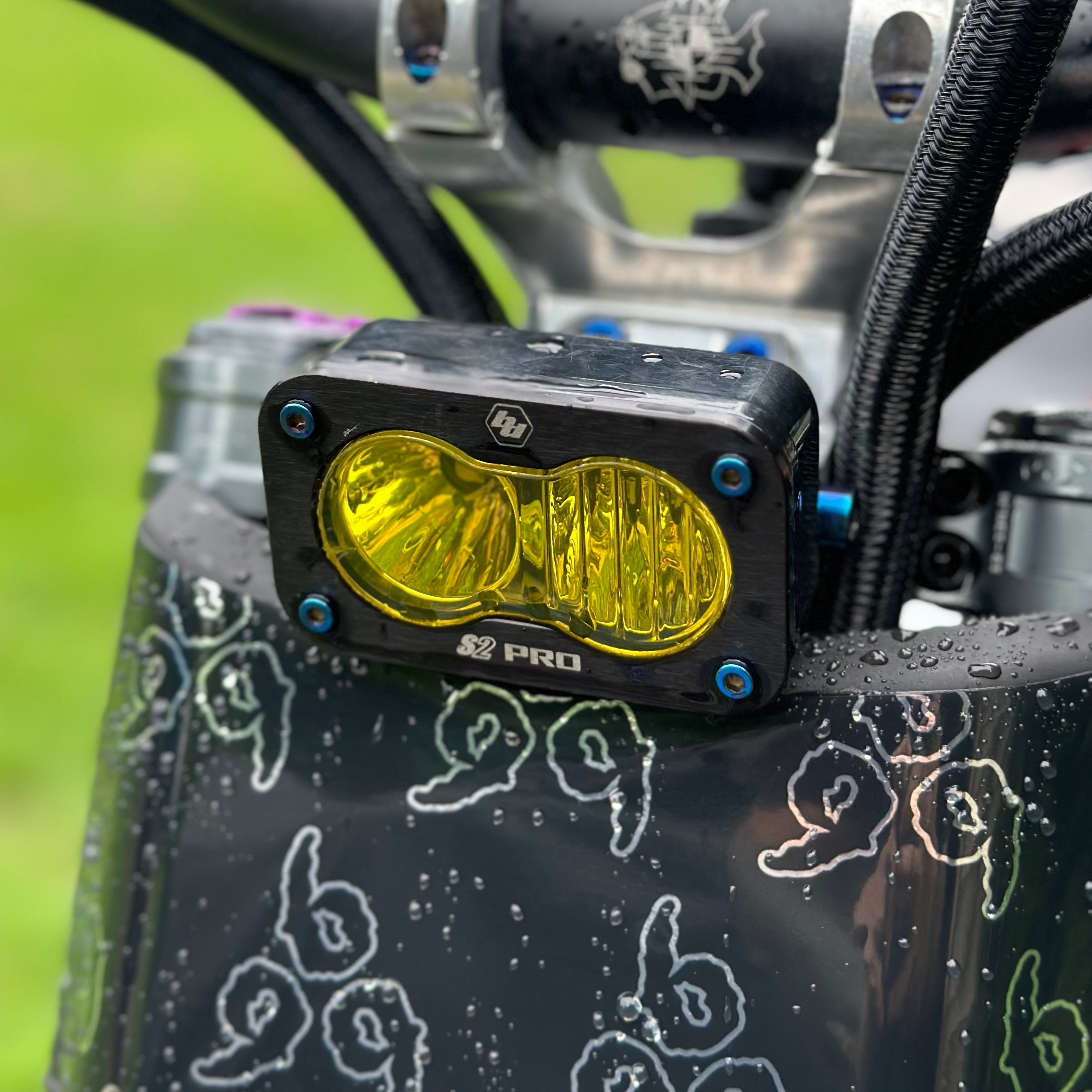 E-moto Headlight Mount Titanium Bolts