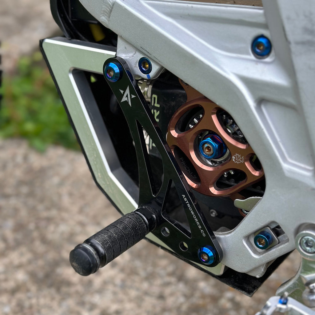 Surron Light Bee Low-profile Titanium Shift Lock Bolts