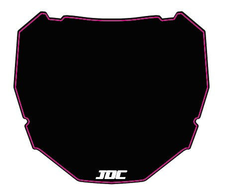 Custom ODI Number Plate Decal