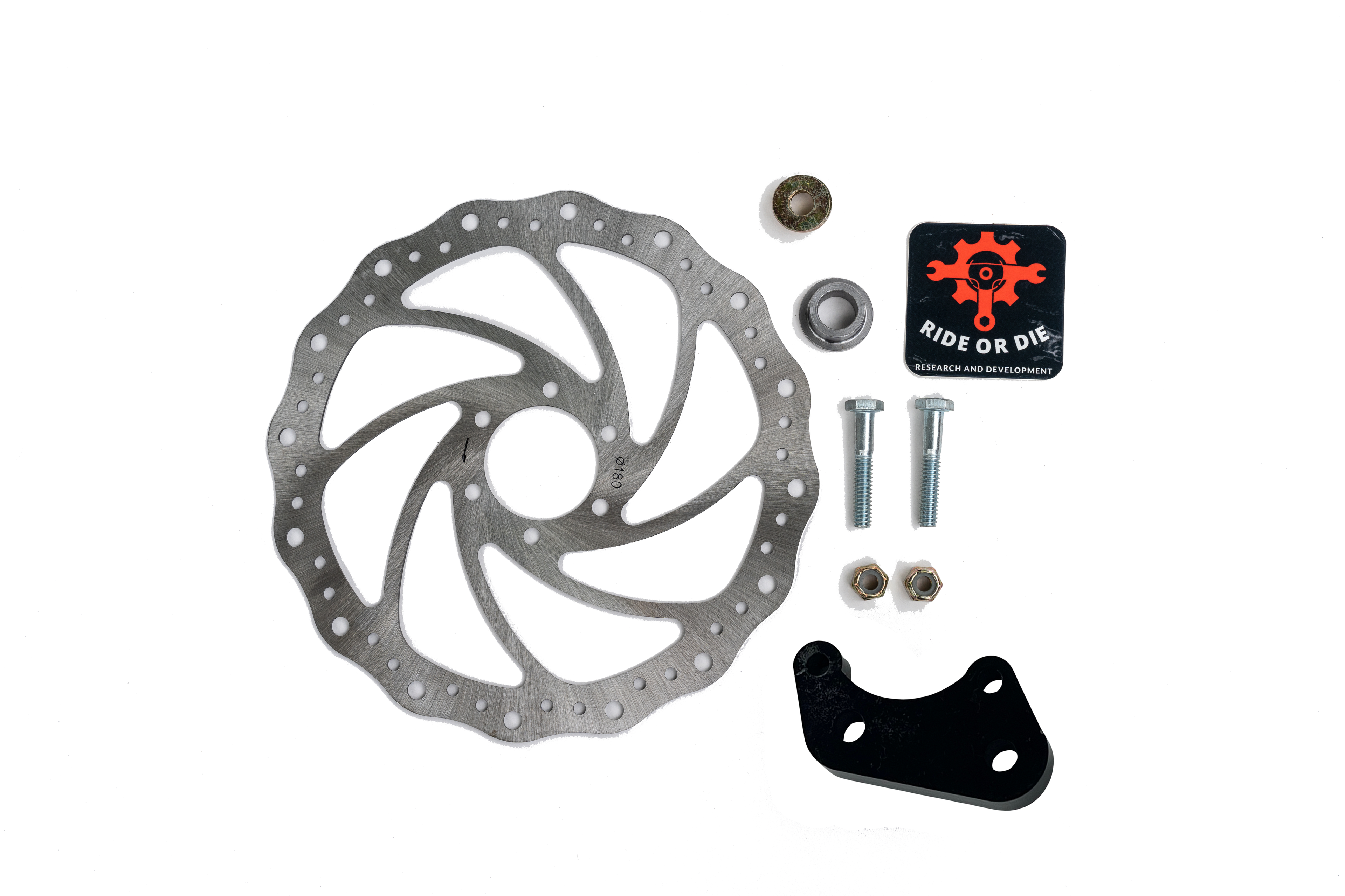 Brake Adapter Kit for Stock Brakes to RnD Forks